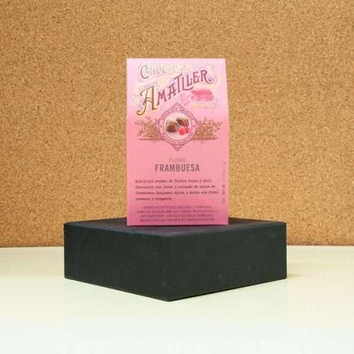 Bombones Flor Frambuesa Cajas Metal 72 Gr