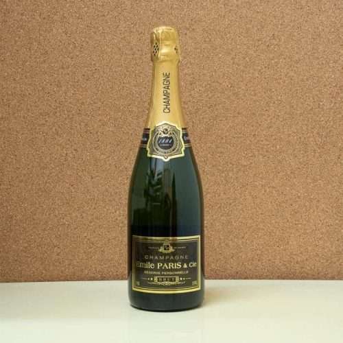 Champagne brut Emile París