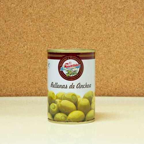 Aceituna Rellena Anchoa Lata 280 Gr
